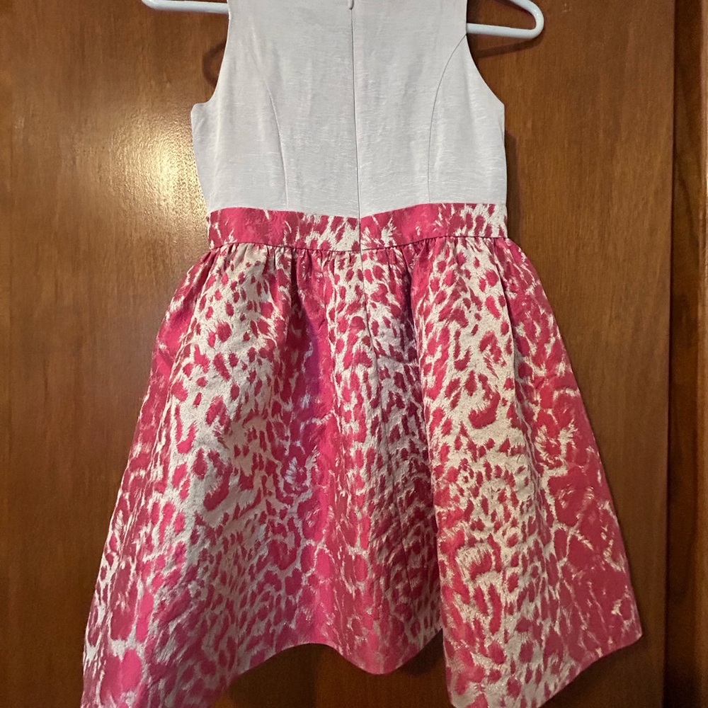 ABS Kids White Embellished Sleeveless Dress